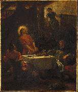 Disciples at Emmaus, Eugene Delacroix